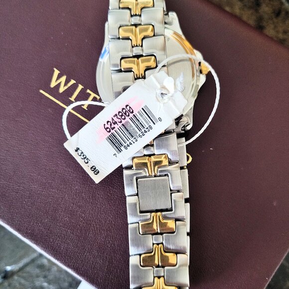 Wittnauer Unisex Swiss Classic 2-Tone Watch - Picture 4 of 7